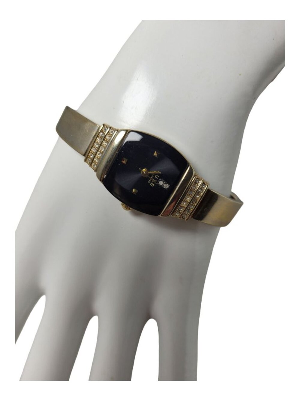 Vintage Luxe Diamond ZRT5001 Gold Tone Quartz Watch - Picture 11 of 13
